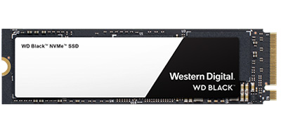 WD BLACK NVME SSD (2018)